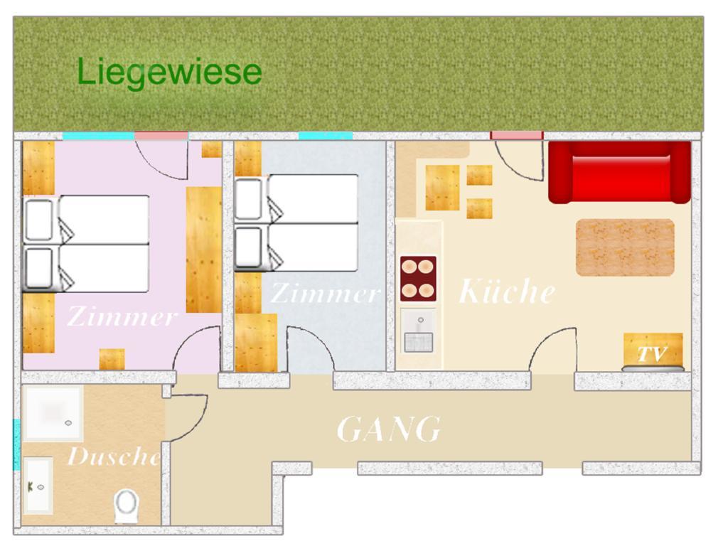 Apartment Kreidl Hippach Eksteriør billede